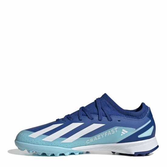 Adidas X Crazyfast League Junior Astro Turf Football Boots Blue/White Футболни стоножки