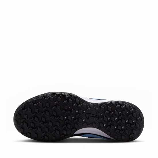 Nike Tiempo Academy Junior Astro Turf Football Boots Black/Blue 