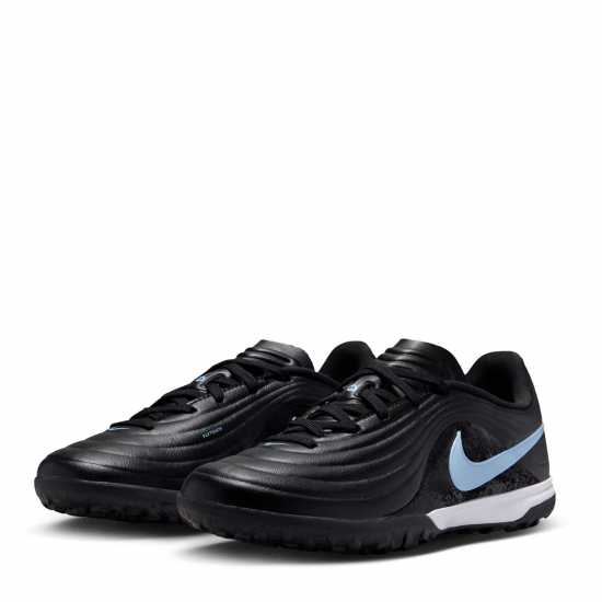 Nike Tiempo Academy Junior Astro Turf Football Boots Black/Blue 