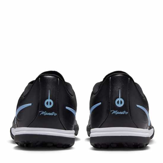 Nike Tiempo Academy Junior Astro Turf Football Boots Black/Blue 