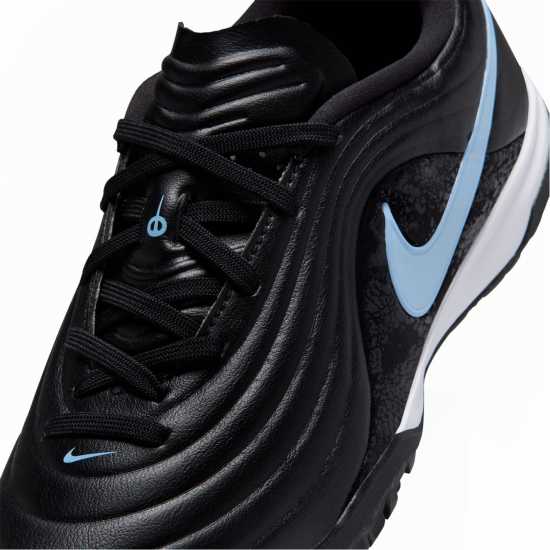 Nike Tiempo Academy Junior Astro Turf Football Boots Black/Blue 