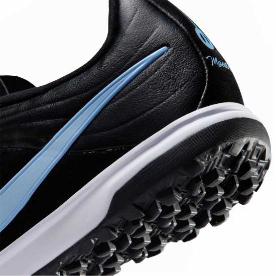 Nike Tiempo Academy Junior Astro Turf Football Boots Black/Blue 