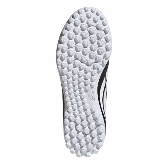 Adidas Kids' Predator Club Astro Turf Football Boots Black/Red 