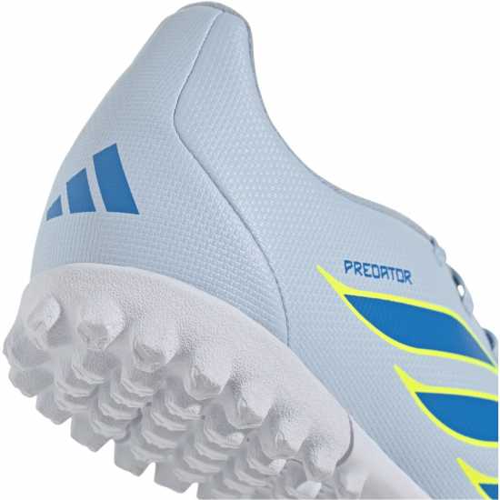 Adidas Kids' Predator Club Astro Turf Football Boots Blue/Yellow 
