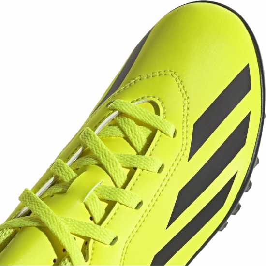 Adidas X Crazyfast Club Junior Astro Turf Football Boots Yellow/Blk/Wht Футболни стоножки