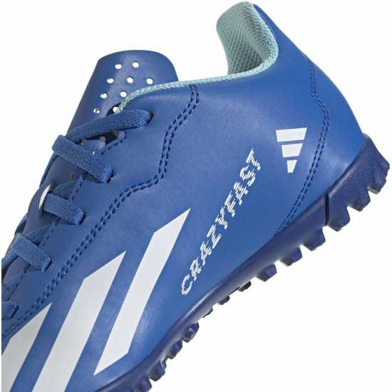 Adidas X Crazyfast Club Junior Astro Turf Football Boots Blue/White Футболни стоножки