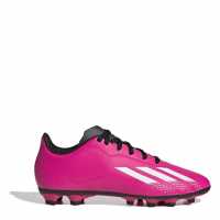 Adidas X .4 Junior Fg Football Boots Pink/Black Футболни стоножки
