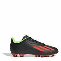Adidas X .4 Junior Fg Football Boots Black/Red/Grn Футболни стоножки