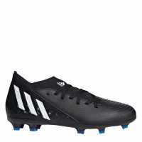 Adidas Predator .3 Junior Fg Football Boots Black/White Футболни стоножки