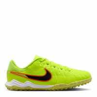 Nike Tiempo Legend 10 Academy Juniors Astro Turf Football Boots Волт/Черен Nike Tiempo Legend 10 Academy Juniors Astro Turf Football Boots Волт/Черен
