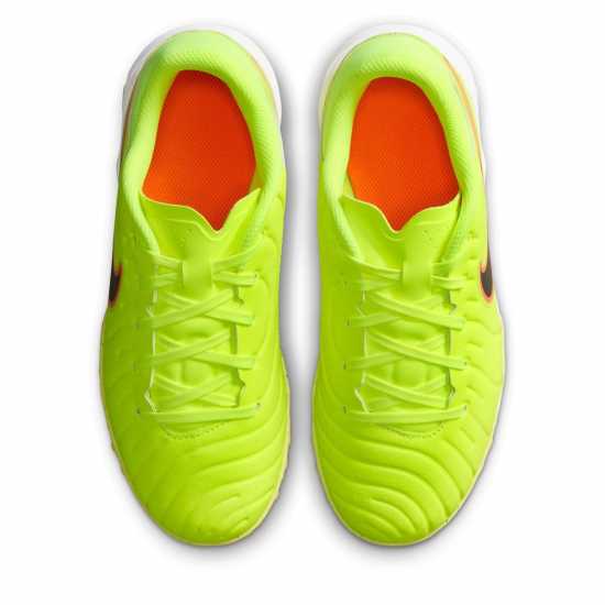 Nike Tiempo Legend 10 Academy Juniors Astro Turf Football Boots Волт/Черен Nike Tiempo Legend 10 Academy Juniors Astro Turf Football Boots Волт/Черен