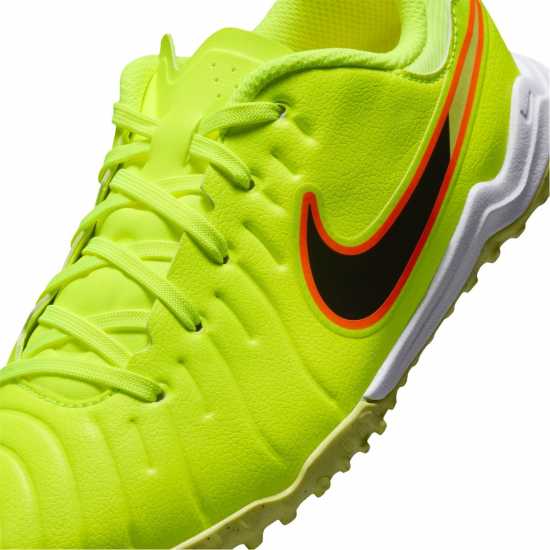 Nike Tiempo Legend 10 Academy Juniors Astro Turf Football Boots Волт/Черен Nike Tiempo Legend 10 Academy Juniors Astro Turf Football Boots Волт/Черен