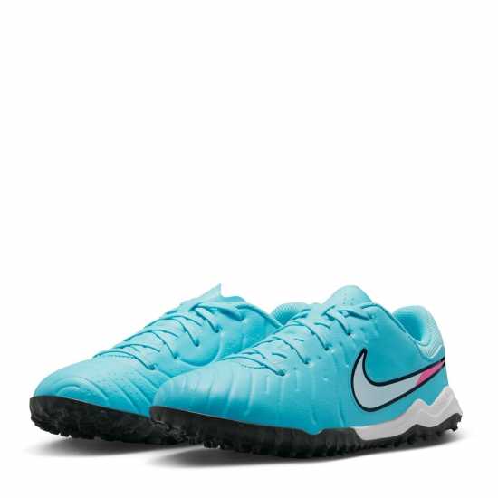 Nike Tiempo Legend 10 Academy Juniors Astro Turf Football Boots Blue/White Nike Tiempo Legend 10 Academy Juniors Astro Turf Football Boots Blue/White
