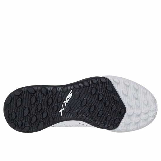 Skechers Razor Junior Astro Turf Football Boots Бяло/сребро Детски футболни бутонки