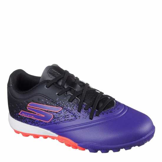 Skechers Razor Junior Astro Turf Football Boots Лилаво/Черно Детски футболни бутонки