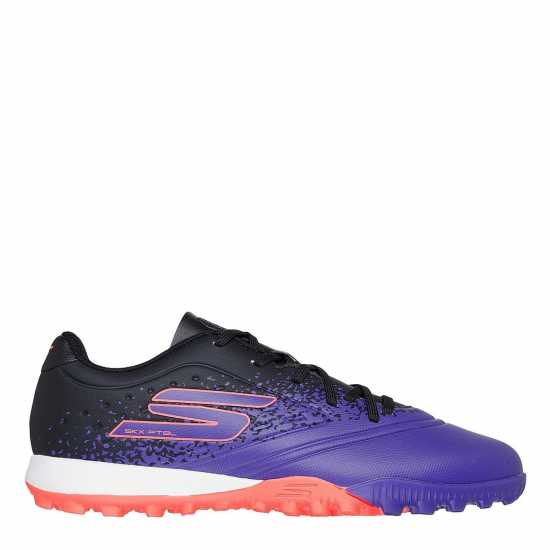 Skechers Razor Junior Astro Turf Football Boots Лилаво/Черно Детски футболни бутонки