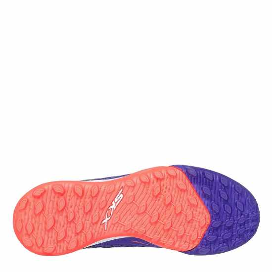 Skechers Razor Junior Astro Turf Football Boots Лилаво/Черно Детски футболни бутонки