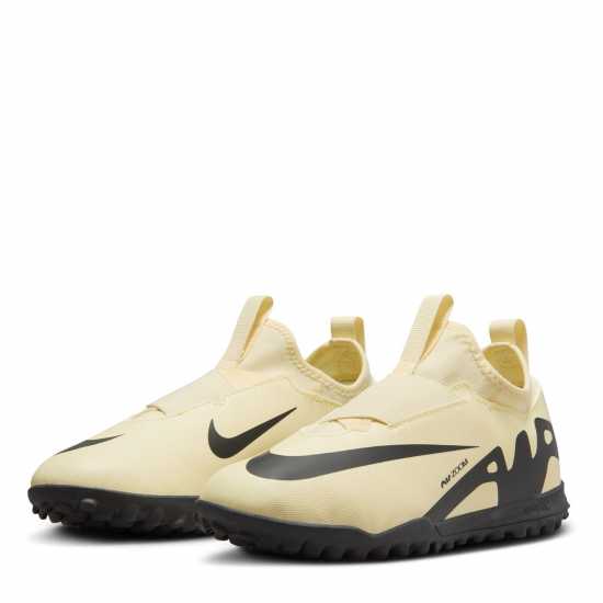 Nike Zoom Mercurial Vapor 15 Academy Tf Junior Astro Turf Football Boots Lemonade/Black Футболни стоножки