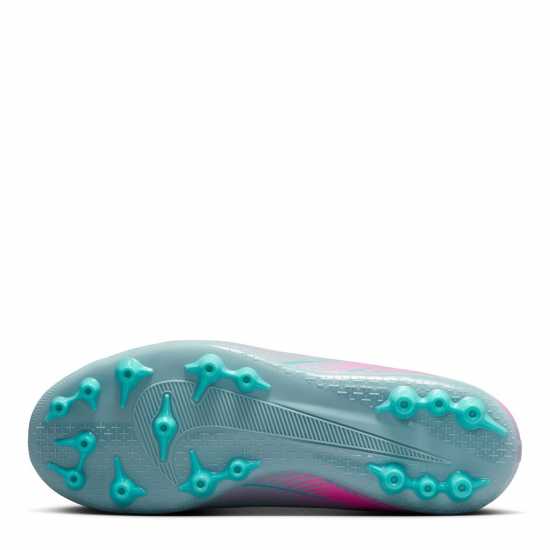 Детски футболни бутонки Nike Zoom Mercurial Superfly Academy Juniors Artificial Ground Football Boots Сиво/Розово Nike Zoom Mercurial Superfly Academy Juniors Artificial Ground Football Boots Сиво/Розово Детски футболни бутонки