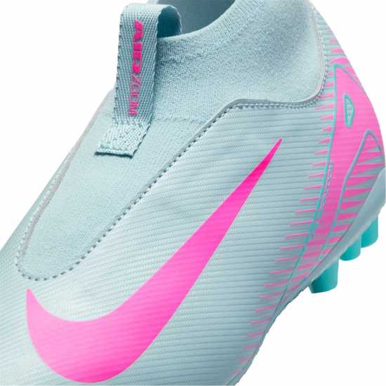 Детски футболни бутонки Nike Zoom Mercurial Superfly Academy Juniors Artificial Ground Football Boots Сиво/Розово Nike Zoom Mercurial Superfly Academy Juniors Artificial Ground Football Boots Сиво/Розово Детски футболни бутонки
