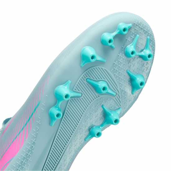 Детски футболни бутонки Nike Zoom Mercurial Superfly Academy Juniors Artificial Ground Football Boots Сиво/Розово Nike Zoom Mercurial Superfly Academy Juniors Artificial Ground Football Boots Сиво/Розово Детски футболни бутонки