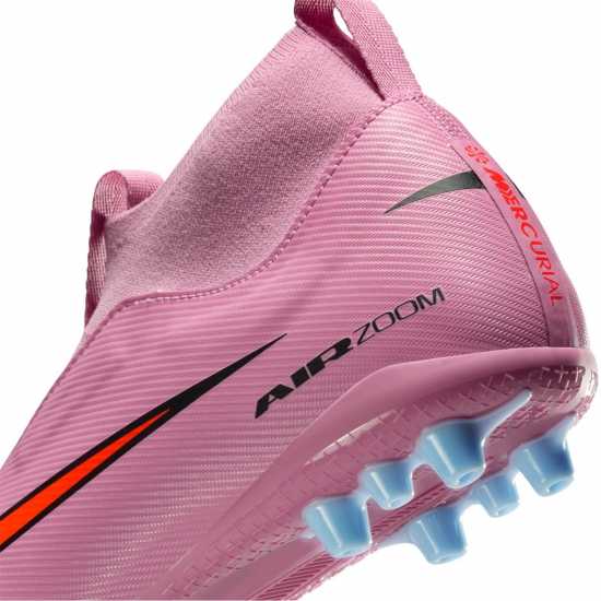 Детски футболни бутонки Nike Zoom Mercurial Superfly Academy Juniors Artificial Ground Football Boots Pink/Black Nike Zoom Mercurial Superfly Academy Juniors Artificial Ground Football Boots Pink/Black Детски футболни бутонки
