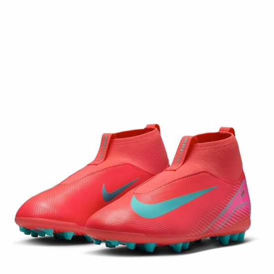 Детски футболни бутонки Nike Zoom Mercurial Superfly Academy Juniors Artificial Ground Football Boots Red/Green Nike Zoom Mercurial Superfly Academy Juniors Artificial Ground Football Boots Red/Green Детски футболни бутонки
