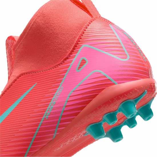 Детски футболни бутонки Nike Zoom Mercurial Superfly Academy Juniors Artificial Ground Football Boots Red/Green Nike Zoom Mercurial Superfly Academy Juniors Artificial Ground Football Boots Red/Green Детски футболни бутонки