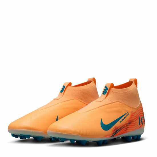 Nike Zoom Mercurial Superfly Academy Juniors Artificial Ground Football Boots Оранжево/Диня 