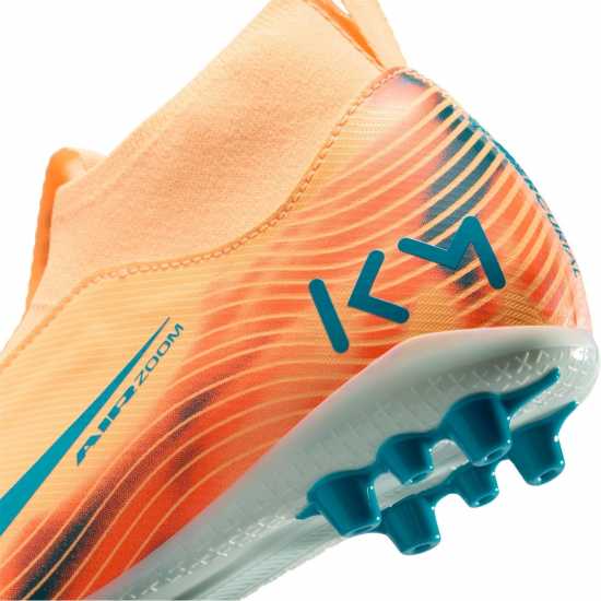 Nike Zoom Mercurial Superfly Academy Juniors Artificial Ground Football Boots Оранжево/Диня 