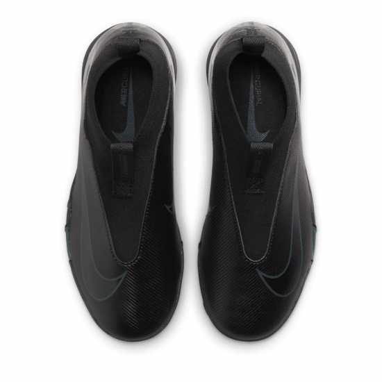 Nike Zoom Mercurial Superfly 10 Academy Junior Astro Turf Football Boots Черно/Зелено 