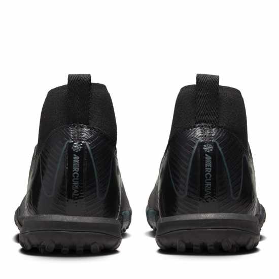 Nike Zoom Mercurial Superfly 10 Academy Junior Astro Turf Football Boots Черно/Зелено 