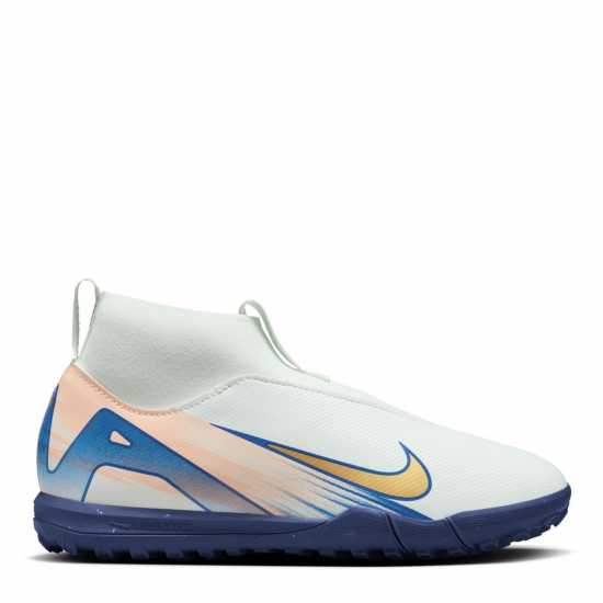 Nike Детски Футболни Бутонки Zoom Mercurial Superfly 10 Academy Astro Turf Football Boots Junior Зелено/Бяло Детски футболни бутонки