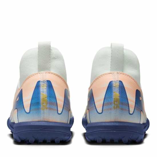 Nike Детски Футболни Бутонки Zoom Mercurial Superfly 10 Academy Astro Turf Football Boots Junior Зелено/Бяло Детски футболни бутонки
