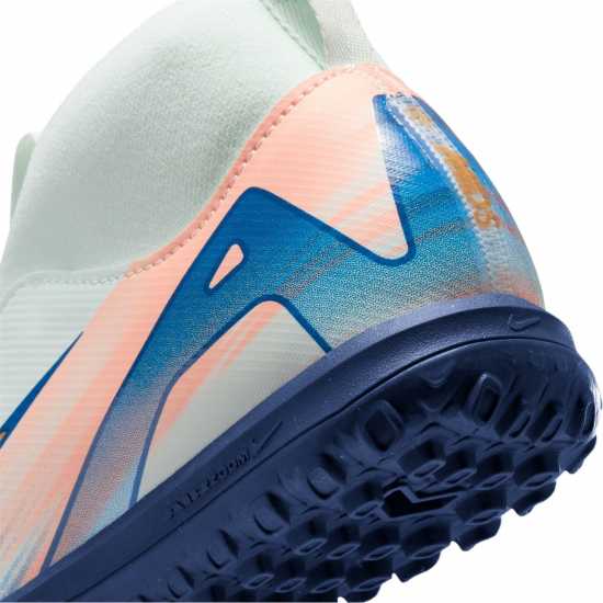 Nike Детски Футболни Бутонки Zoom Mercurial Superfly 10 Academy Astro Turf Football Boots Junior Зелено/Бяло Детски футболни бутонки