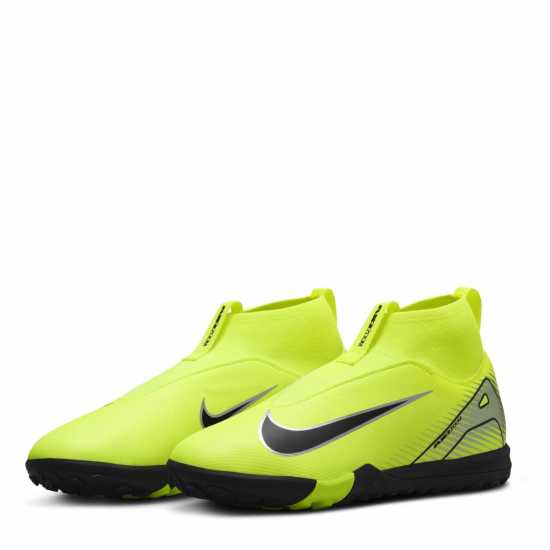 Детски футболни бутонки Nike Zoom Mercurial Superfly 10 Academy Junior Astro Turf Football Boots Волт/Черен Nike Zoom Mercurial Superfly 10 Academy Junior Astro Turf Football Boots Волт/Черен Детски футболни бутонки
