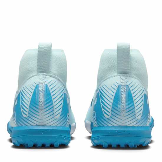 Nike Zoom Mercurial Superfly 10 Academy Junior Astro Turf Football Boots Синьо/Балтийско Детски футболни бутонки