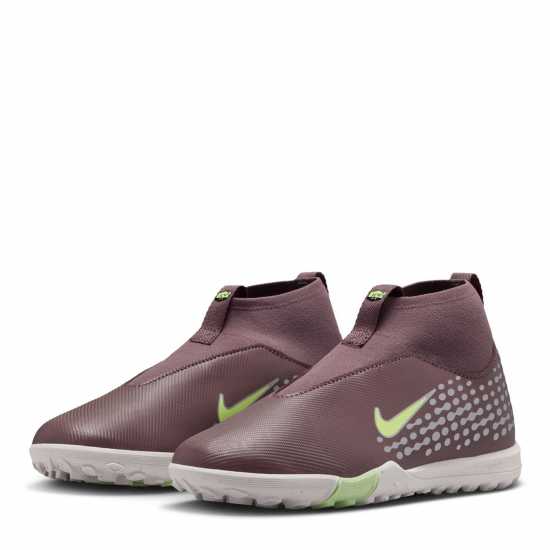 Nike Zoom Mercurial Superfly 10 Academy Junior Astro Turf Football Boots Plum/Silver 