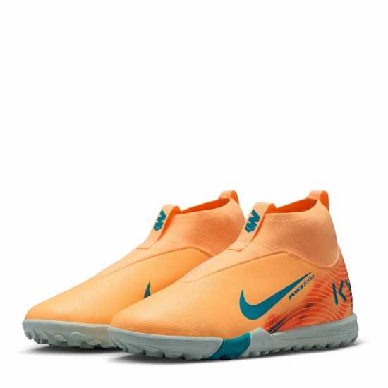 Nike Zoom Mercurial Superfly 10 Academy Junior Astro Turf Football Boots Оранжево/Диня 