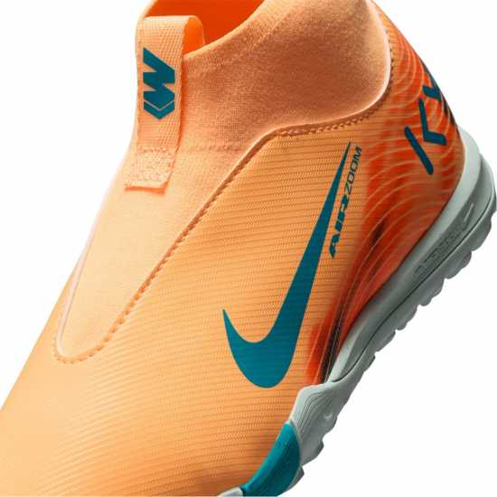 Nike Zoom Mercurial Superfly 10 Academy Junior Astro Turf Football Boots Оранжево/Диня 