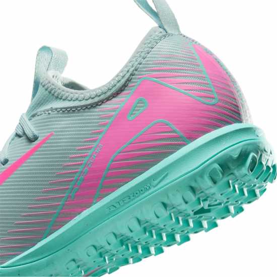 Nike Zoom Mercurial Vapor 16 Academy Juniors Astro Turf Football Boots Сиво/Розово Детски футболни бутонки