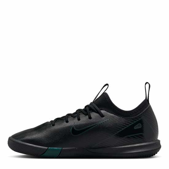 Nike Zoom Mercurial Vapor 16 Academy Juniors Astro Turf Football Boots Черно/Зелено Детски футболни бутонки