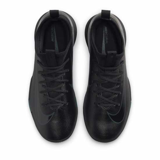 Nike Zoom Mercurial Vapor 16 Academy Juniors Astro Turf Football Boots Черно/Зелено Детски футболни бутонки
