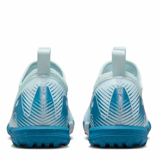 Nike Zoom Mercurial Vapor 16 Academy Junior Astro Turf Football Boots Синьо/Балтийско Детски футболни бутонки