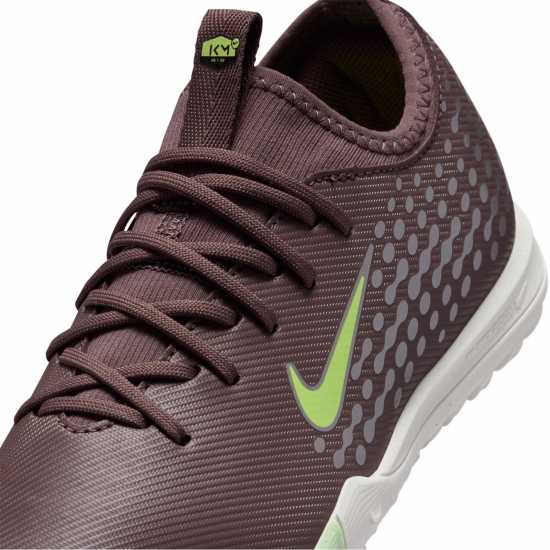 Nike Zoom Mercurial Vapor 16 Academy Juniors Astro Turf Football Boots Plum/Silver 