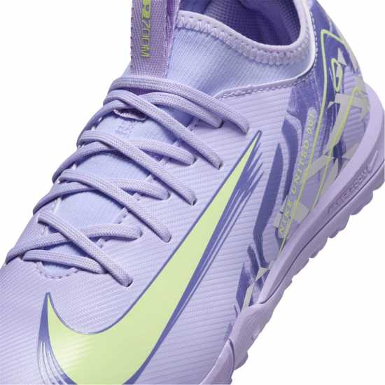 Nike Детски Футболни Бутонки Zoom Mercurial Vapor 16 Academy Astro Turf Football Boots Junior Purple/Volt Детски футболни бутонки