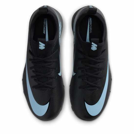 Детски футболни бутонки Nike Zoom Mercurial Vapor 16 Academy Juniors Astro Turf Football Boots Black/Blue Nike Zoom Mercurial Vapor 16 Academy Juniors Astro Turf Football Boots Black/Blue Детски футболни бутонки