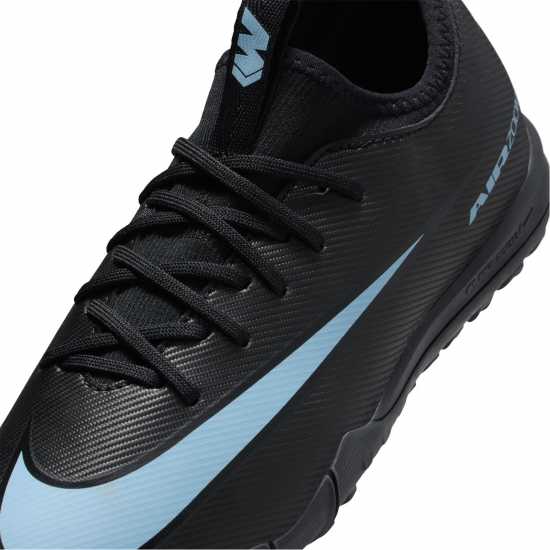 Детски футболни бутонки Nike Zoom Mercurial Vapor 16 Academy Juniors Astro Turf Football Boots Black/Blue Nike Zoom Mercurial Vapor 16 Academy Juniors Astro Turf Football Boots Black/Blue Детски футболни бутонки