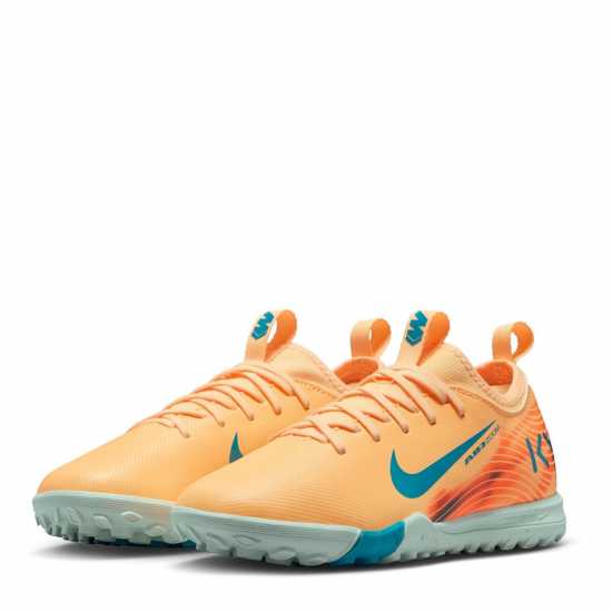 Nike Zoom Mercurial Vapor 16 Academy Juniors Astro Turf Football Boots Оранжево/Диня 