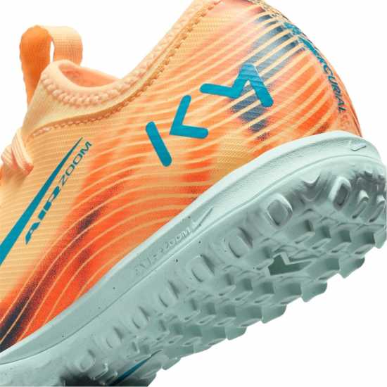 Nike Zoom Mercurial Vapor 16 Academy Juniors Astro Turf Football Boots Оранжево/Диня 